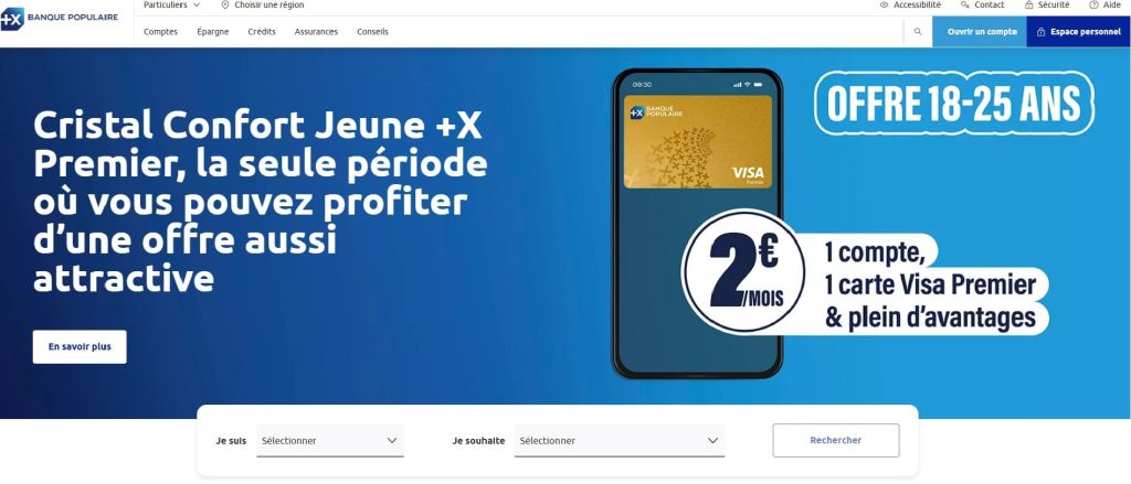 8. Banque Populaire : une tarification calée sur votre volume d'activité