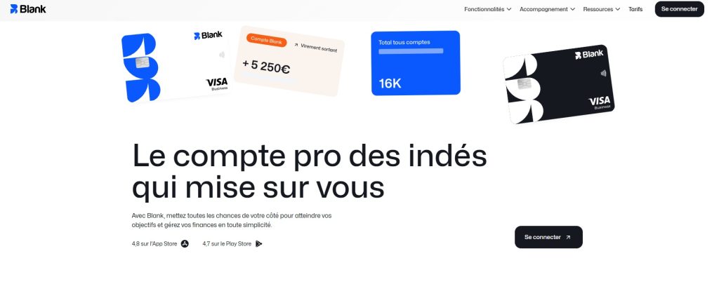 Blank : la déclaration URSSAF automatisée au meilleur prix