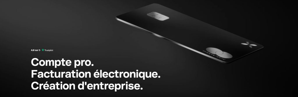 1. Qonto : le compte professionnel qui couvre tout le cycle de vie d'une EURL