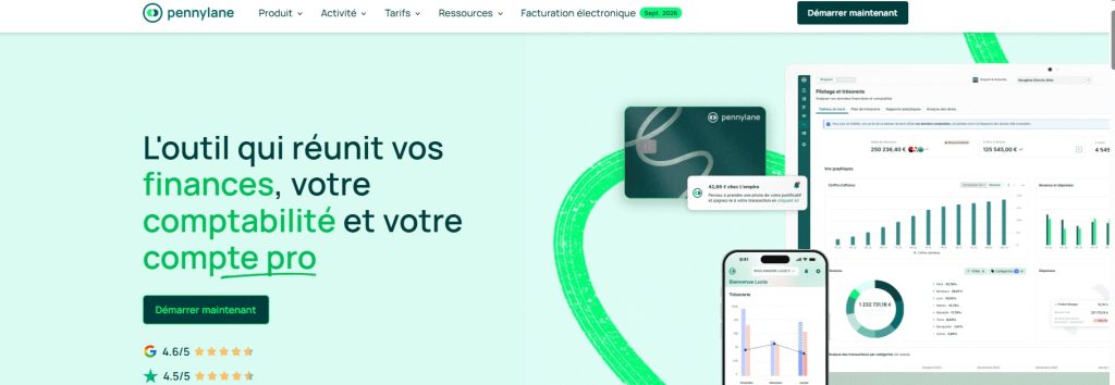 Pennylane : le compte pro qui alimente directement votre comptabilité